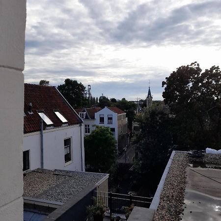 Historic Renovated Apartment With Balcony And Garden View Gouda Eksteriør billede